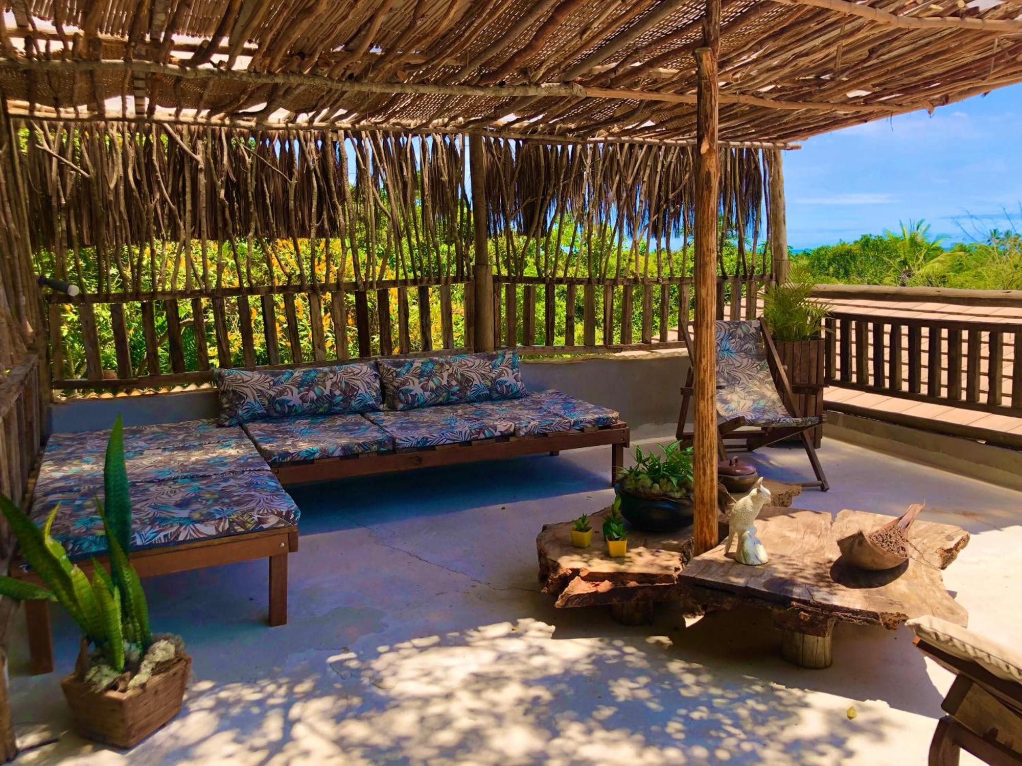 Eliza, Bangalo Vista Mar Em Trancoso Villa Dış mekan fotoğraf